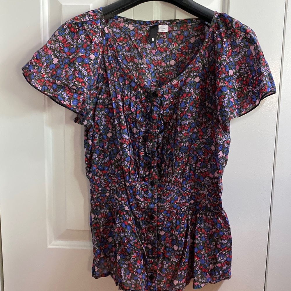 H&M size 6 Floral Print